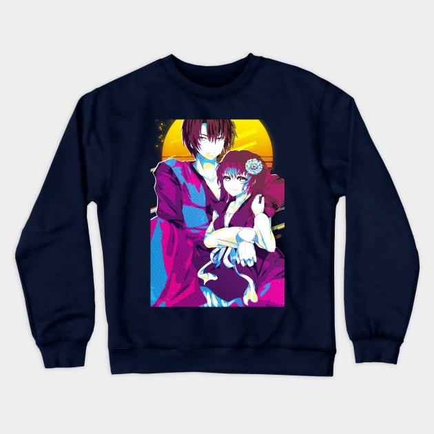 Yona of the Dawn - Hak and Yona Crewneck Sweatshirt by 80sRetro